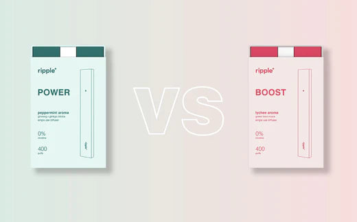 POWER Personal Diffuser vs. BOOST Personal Diffuser | Ripple+