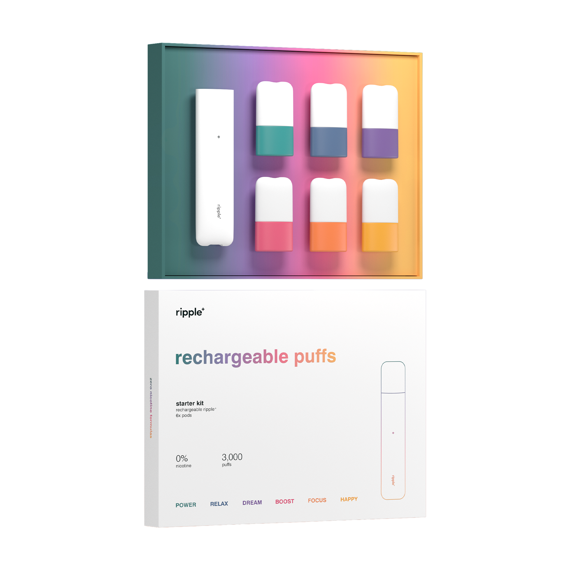 STARTER KIT | Rechargeable Aroma Diffusers | Nicotine Free