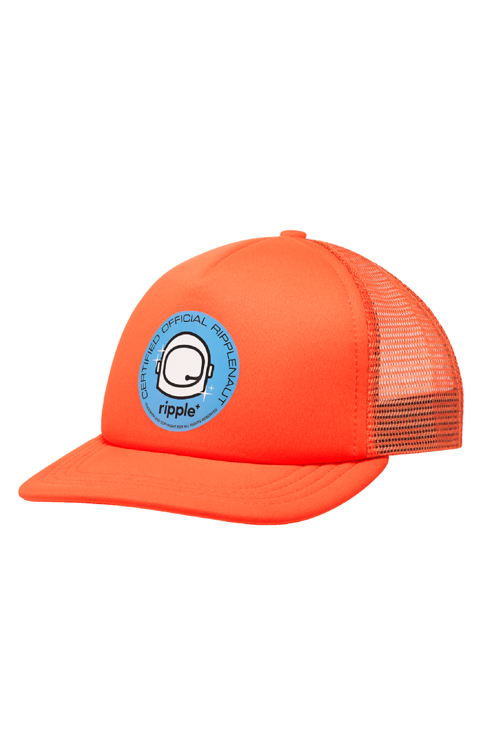 Ripple Orange Trucker cap